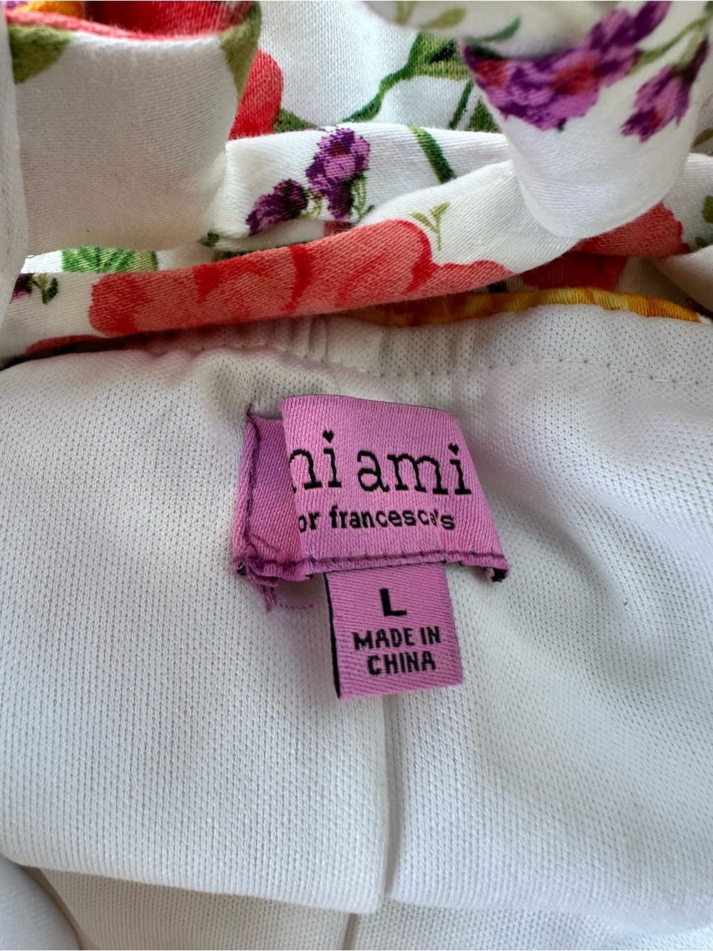 🎉5 for $45🎉 Miami Francesca’s dress size L - Picture 8 of 9